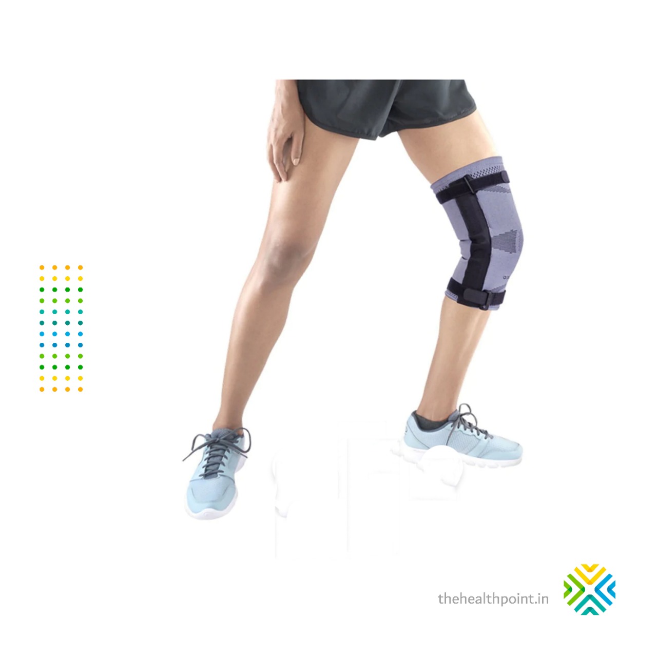 VISSCO Stretchable 2D Knee Cap - Pain Relief, Walking, Running